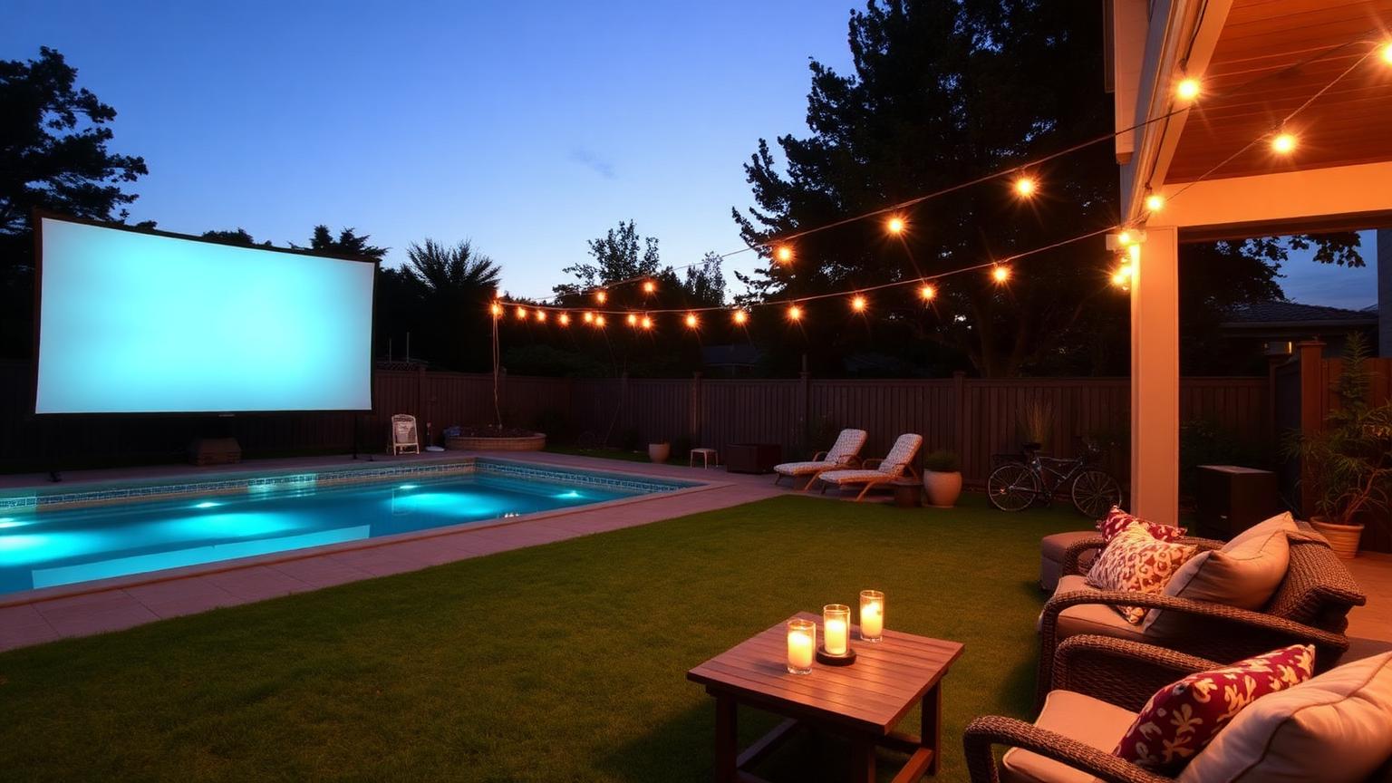 Outdoor Home Theater